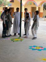 Rangoli competition in view of Diwali on 25-10-2019 Classes 6 to 12 20.jpg